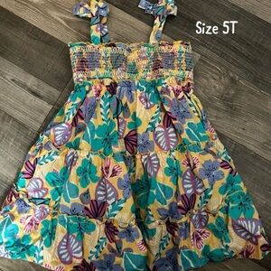 Girls Summer Dress EUC